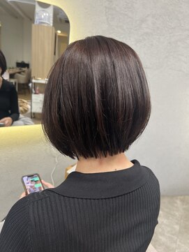 ゼロヘアーハナレ(zerohair HANARE) 【ショートボブ】　美髪ストレート