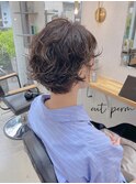 ハンサムショート×コスメパーマ