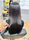 酸性ストレートナチュラルアッシュカラー