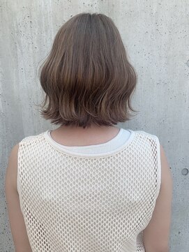 ニスル 町田店(NISURU) 似合わせカット/大人ガーリー/ダークアッシュ/着物/町田/町田駅