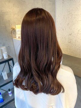 リム(RIM.) ココアブラウン/ピンクブラウン/暖色系カラー/ゆる巻き