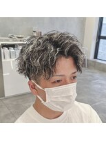 ルースト 西院店(ROOST)&nbsp;ツイストスパイラル/メッシュ/ツーブロック/アップバング