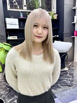 チュダック(ChuDuck)&nbsp;韓国風《ミルクティー》ハイトーン/ケアブリーチ/ダブルカラー