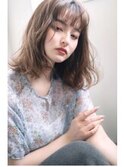 きりっぱなし抜け感ボブ