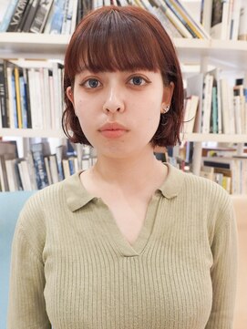 ビュートリアム 福岡(BEAUTRIUM) 癖毛を活かしたボブ/暖色カラー