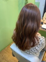 エシカル(ethical)&nbsp;ブリーチ歴ありオレンジカラー