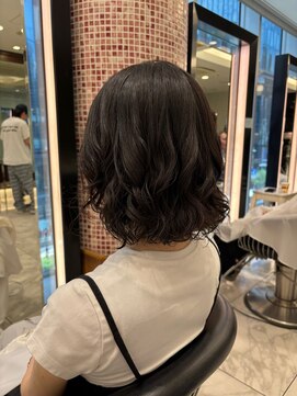 アピッシュ ギンザ(apish ginza) ボブパーマ/コテ巻き風パーマ/プードルパーマ/ウェーブヘア