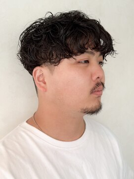 ヘアアンドメイク エジェリ(hair&make egerie) 刈り上げマッシュ×無造作波巻きパーマ