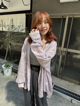 キルム(Qilm) ブリーチなしオレンジカラー