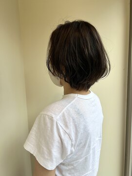 ケークリエイティブコード(K creative COrDE) ショートボブ×スモーキーカラー