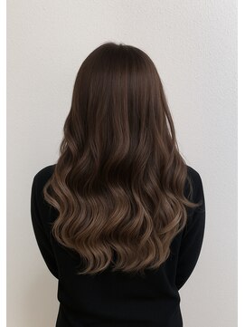 エイト チャタン 沖縄北谷店(EIGHT chatan) ハイライトカラーパールベージュレイヤーカット(EIGHT 北谷)