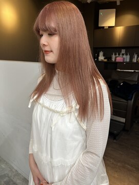 ヌープヘアーアイス(NUUP.hair ici) 秋色◎ブリーチなしラベンダーグレージュ透明感カラー