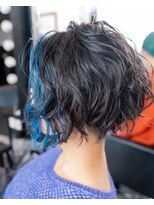 シャロン(SHARON)&nbsp;【SHARON】フェイスフレーミング×癖毛ハンサムショート