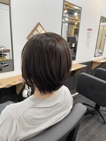 髪化粧 トラスト(trust) お手入れ簡単ボブ