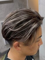 アポロ 横浜駅店(apollo)&nbsp;MEN’S HAIR/サーフカール/刈り上げセンターパート/ブリーチ