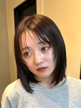 ノイ(noi) 髪質改善トリートメントミルクティーベージュカラーくびれヘア