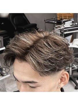 ベルクロー バイ アリープ(Bel.crow by ALEAP) ブラウンベースハイライト/メッシュ/デザインカラー