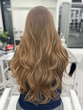 アマトウキョウスマートサロン(AMA TOKYO×Smart Salon) 韓国ヘア　2wayバング  レイヤーカット くびれヘア  顔周り