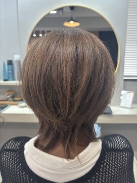 アオ 花咲町(a-o) ウルフショート♪