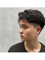 アッシュ 桜木町店(Ash)&nbsp;ニュアンスパーマリバースセンターパートヘアシャドウパーマ横浜