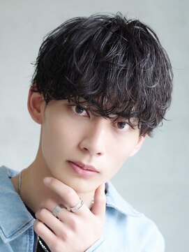 フィフス トウキョウ (fifth TOKYO) 渋谷シャドウパーマメンズカットルーズパーマラウンドマッシュ
