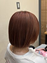 アルター(aL ter)&nbsp;【オレンジ×ボブ】小顔/ココアベージュ/鎌取/林愛華