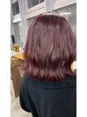 ◎ブリーチなしダブルカラーレッドカラー◎