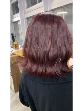 レーベン(LEBEN) ◎ブリーチなしダブルカラーレッドカラー◎