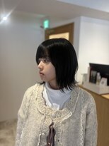 ソイクフ 四条大宮店(SOY-KUFU)&nbsp;20代30代40代◎似合わせカット大人ガーリー黒髪レイヤーボブ