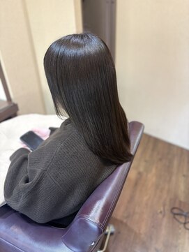 グリームバイフォルテ 藤枝(gream by FORTE) 髪質改善/グレージュカラー/ツヤ髪