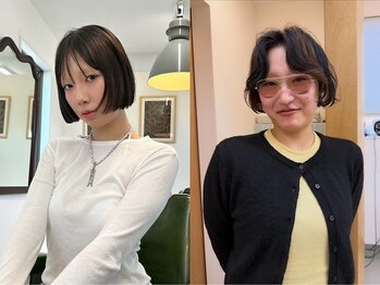 キブンスタンド(KIBUN stand)の写真/【小顔魅せ×垢抜け】第一印象を左右する顔周りの似合わせカットが大好評◎結んでも可愛いStyleを演出♪