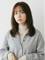 キビト(kibito) ハッシュカットレイヤーカットダークグレージュ20代30代40代