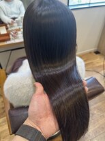 テラスヘア 三条(TERRACEhair) 春のうねり・広がり対策に*縮毛矯正で叶える扱いやすいツヤ髪
