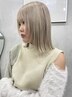 【2回目ご来店の方限定】カット+ケアダブルカラー 17300円