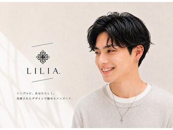 リリア(LILIA.)の写真/【北花田/駐車場あり】印象UP間違いなし![眉毛カット]や[パーマSTYLE]でTOTALにカッコ良く☆ヘッドスパも◎