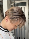 広島メンズバレイヤージュ/ハイライト/ブリーチダブルカラー