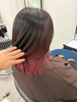 アース 青葉台店(HAIR&MAKE EARTH)&nbsp;遊び心をプラス。大人ローズピンク【青葉台】