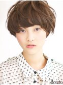 【Bonito】おすすめスタイル！モカブラウン＆マニッシュショート
