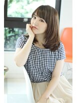 【LUDIVINE】大人可愛いナチュラル内巻きミディアム