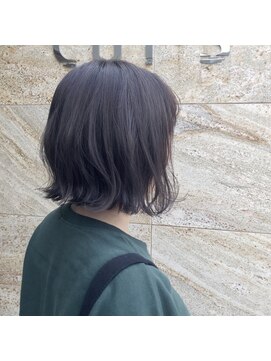 カッツ 駅家店(CUT S) ラベンダーアッシュカラー