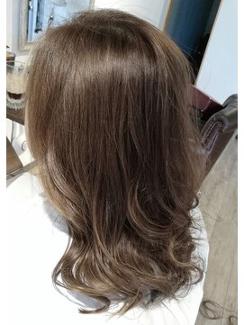 アンプヘアー(a.m.p hair) ゆるふわグレージュ ナチュラル×エレガント☆