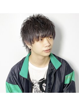 バージョン(Ver.) シークレット スパイラル パーマ マッシュ ウルフ 【 Ver. 柏 】