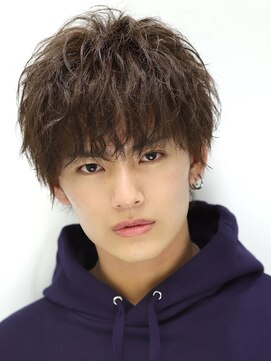 リップス 池袋(LIPPS) ツイストスパイラルパーマ ショート テクノ