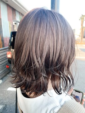 ヘアーデザイン ディードット(Hair design D.) ダークグレージュカラー