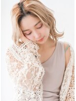 エスドットブルーム(S.BROOM)&nbsp;【S.BROOM　なんば】外ハネボブ×ラフスタイル