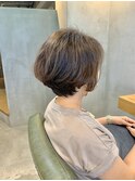 ナチュラルショートボブ