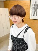マッシュウルフ きのこヘア オレンジブラウン
