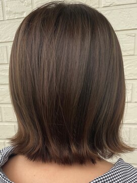 アンジュ 篠ノ井店(ange) 切りっぱなしボブ