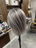 ラフ(LAFF)&nbsp;#黒髪#ボブルフ#ネビージュ#小顔#ワンレン