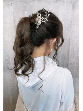 アンダーバーホワイト 浜松店(_WHITE) ポニーテールスタイル m